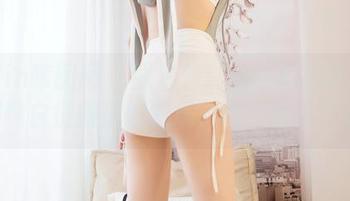 Feilin嗲囡囡 – 图片看过来！赵小米Kitty用纯白征服你的视线，高清得十分过分