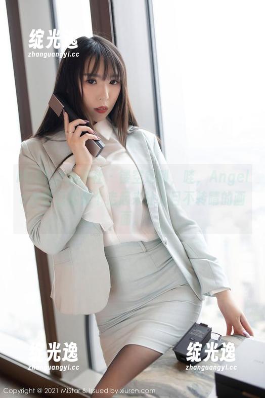 MiStar魅妍社 - 镂空定制，哇，Angela小热巴就是个走起来让人目不转睛的画面。