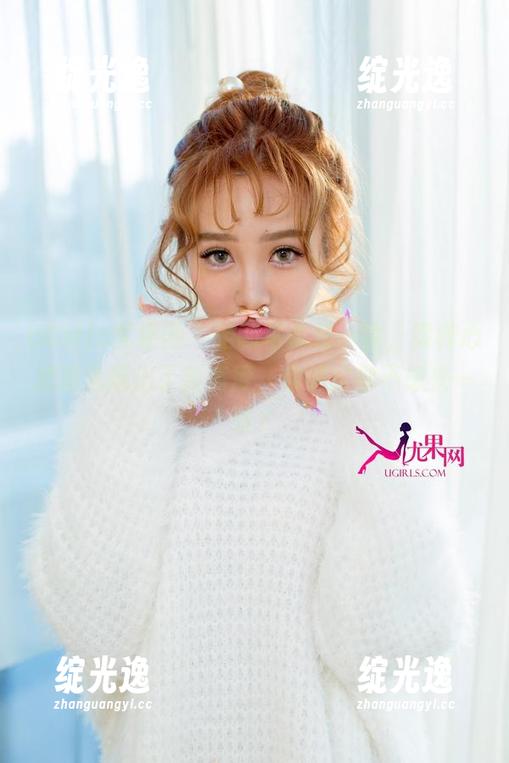 UGirls尤果网 - 定制写真新一轮，霓梓心把粉色玩出了新高度，你确定你不想来一张？