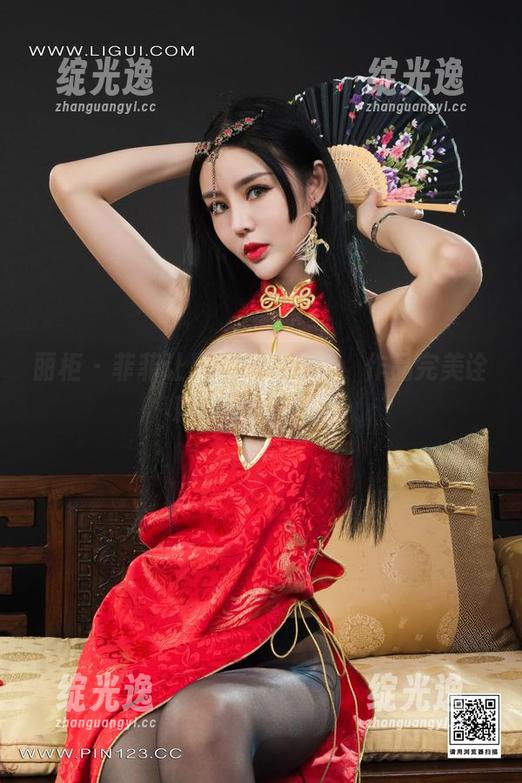丽柜 - 菲菲让黑色重回舞台，作品完美诠释了高清之美。