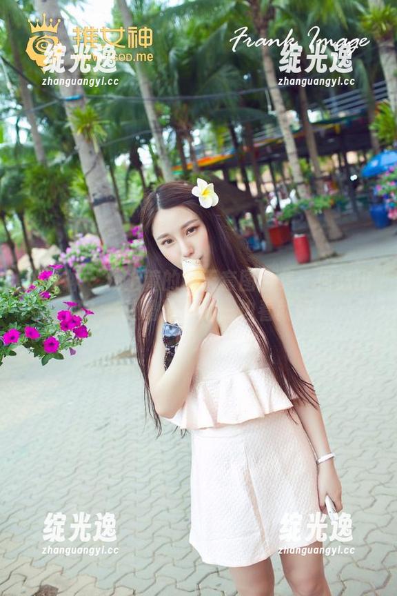 推女神 - 杨上萱的夏天套图合集：何必出门？一边啃冰淇淋一边看就好！