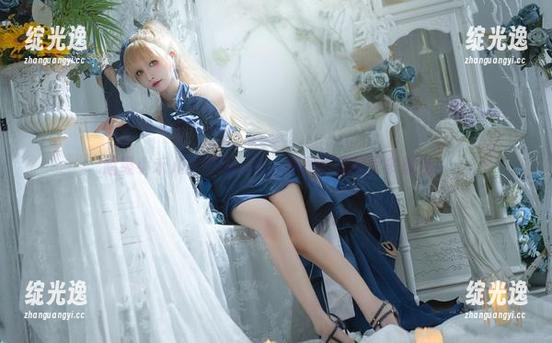 超级小禾儿的校服cos，原图里藏着很多颜色！